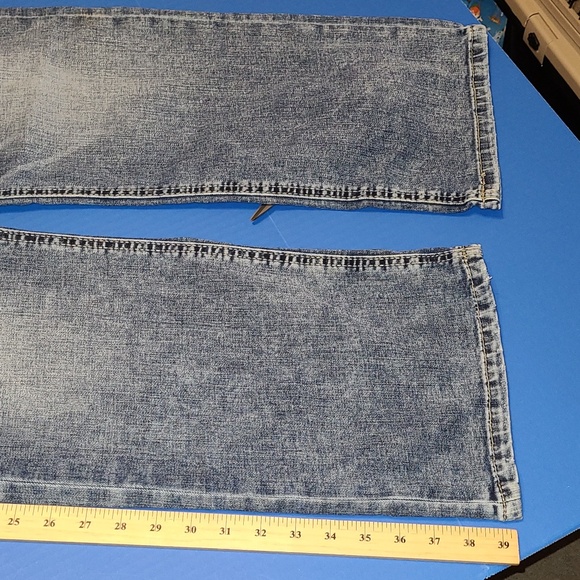 Men's SILVER ZAC BLUE Jeans SIZE 36x30 - Picture 15 of 15